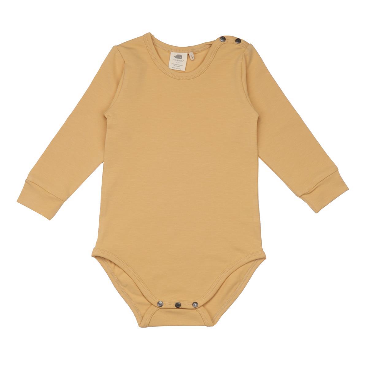 Long-sleeved body made of cotton (organic)