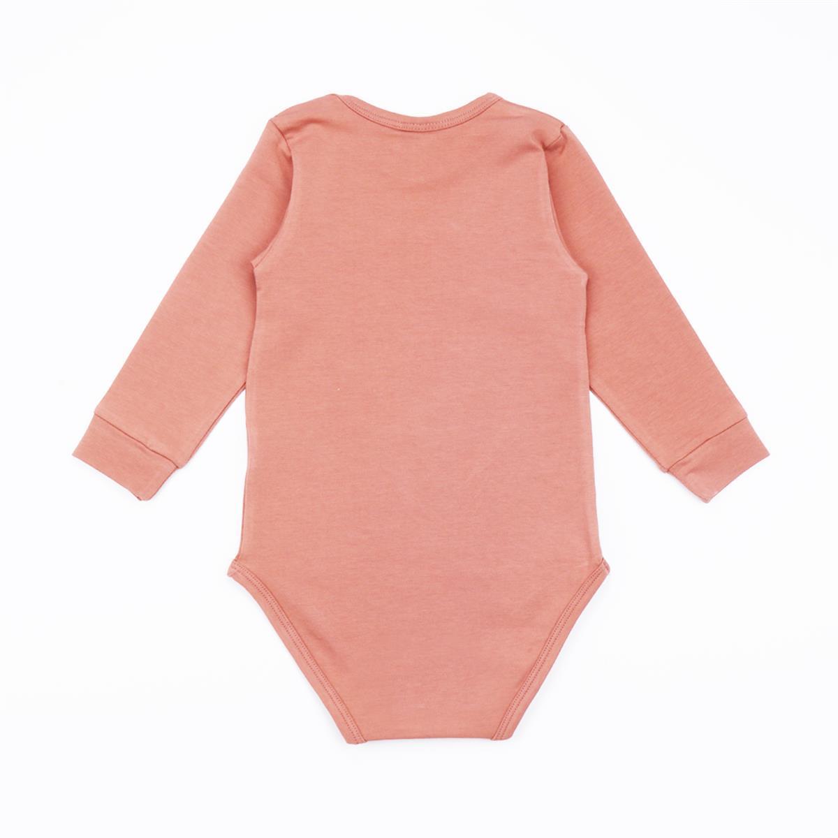 Long-sleeved body made of cotton (organic)