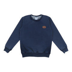 Pullover sweatshirt made of jeans (organic cotton)