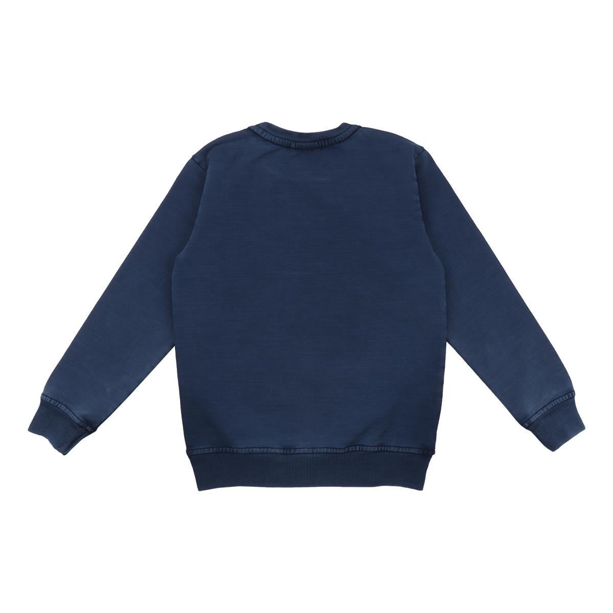 Pullover sweatshirt made of jeans (organic cotton)