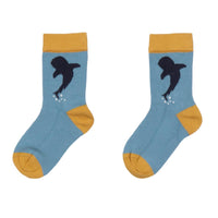 2 Paar Bio-Baumwoll-Socken für Kinder – Nachhaltige und Bequeme Socken mit Verspieltem Tiermotiv