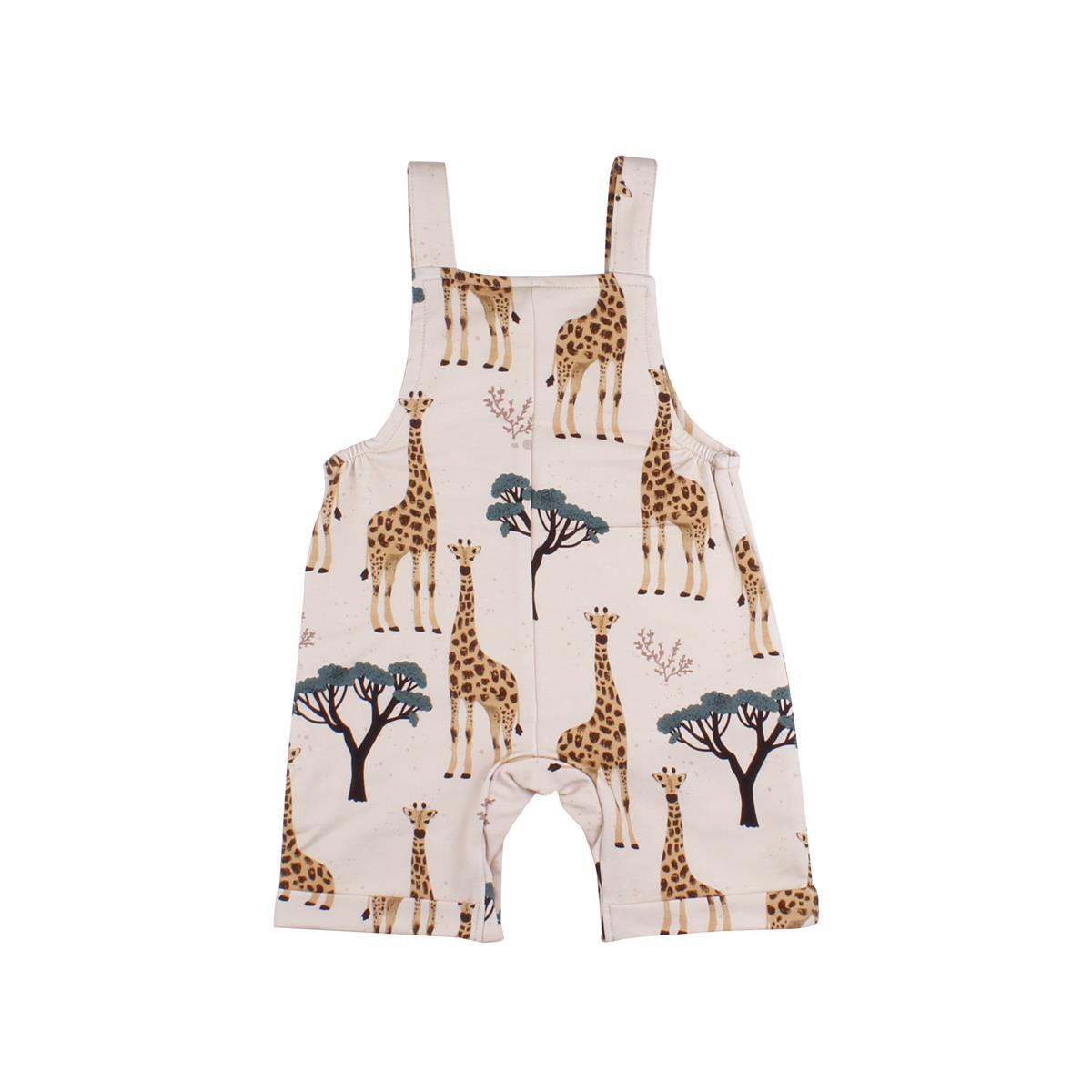 Sleeveless romper made of cotton (organic)