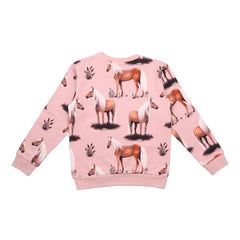 Sweat-shirt en coton (bio)