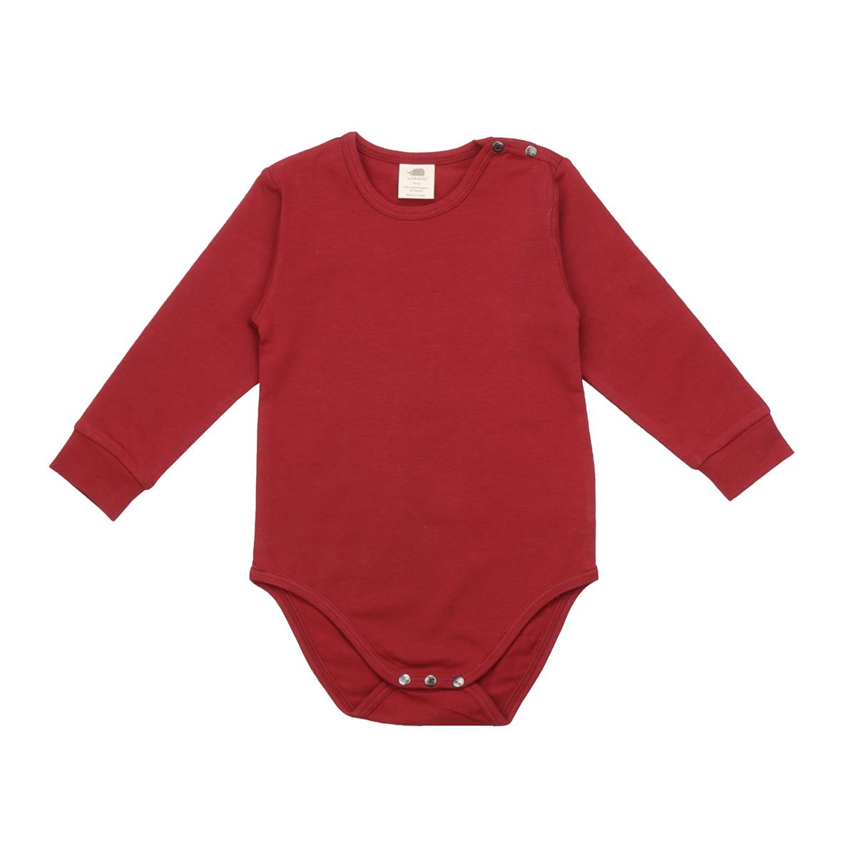 Long-sleeved body made of cotton (organic)