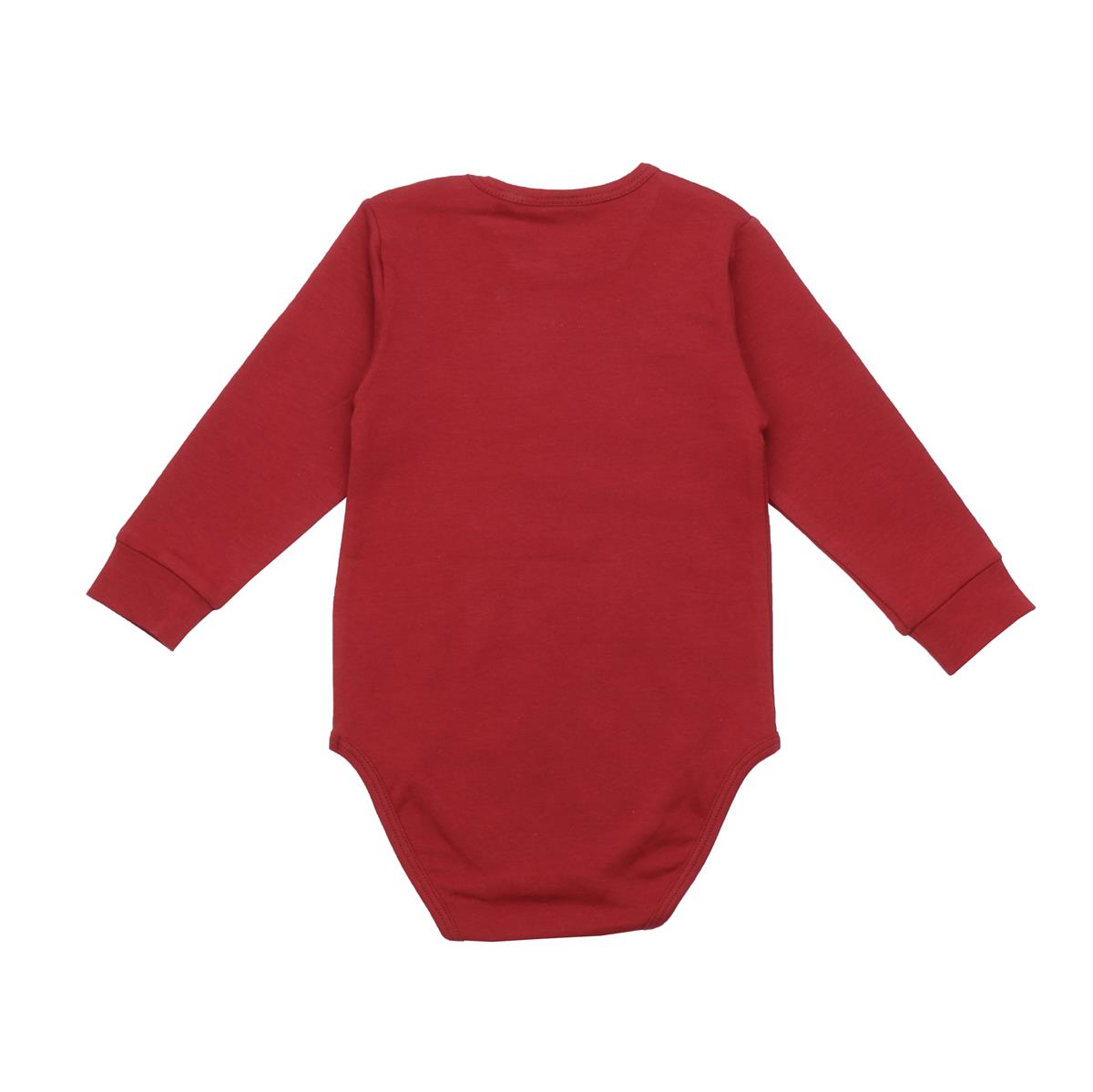 Long-sleeved body made of cotton (organic)