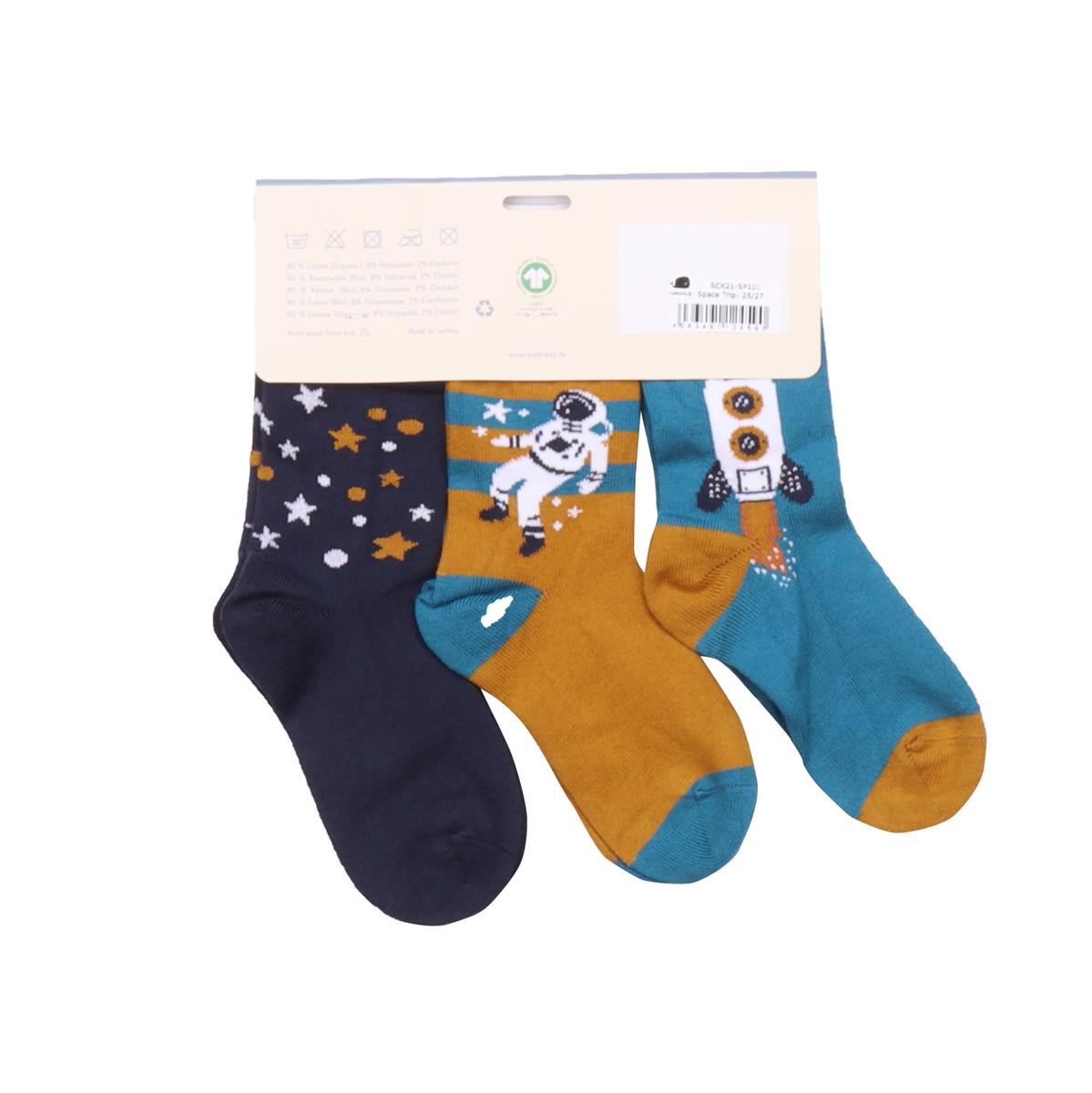 3 pairs of cotton socks (organic)