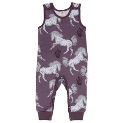 Sleeveless romper made of cotton (organic)