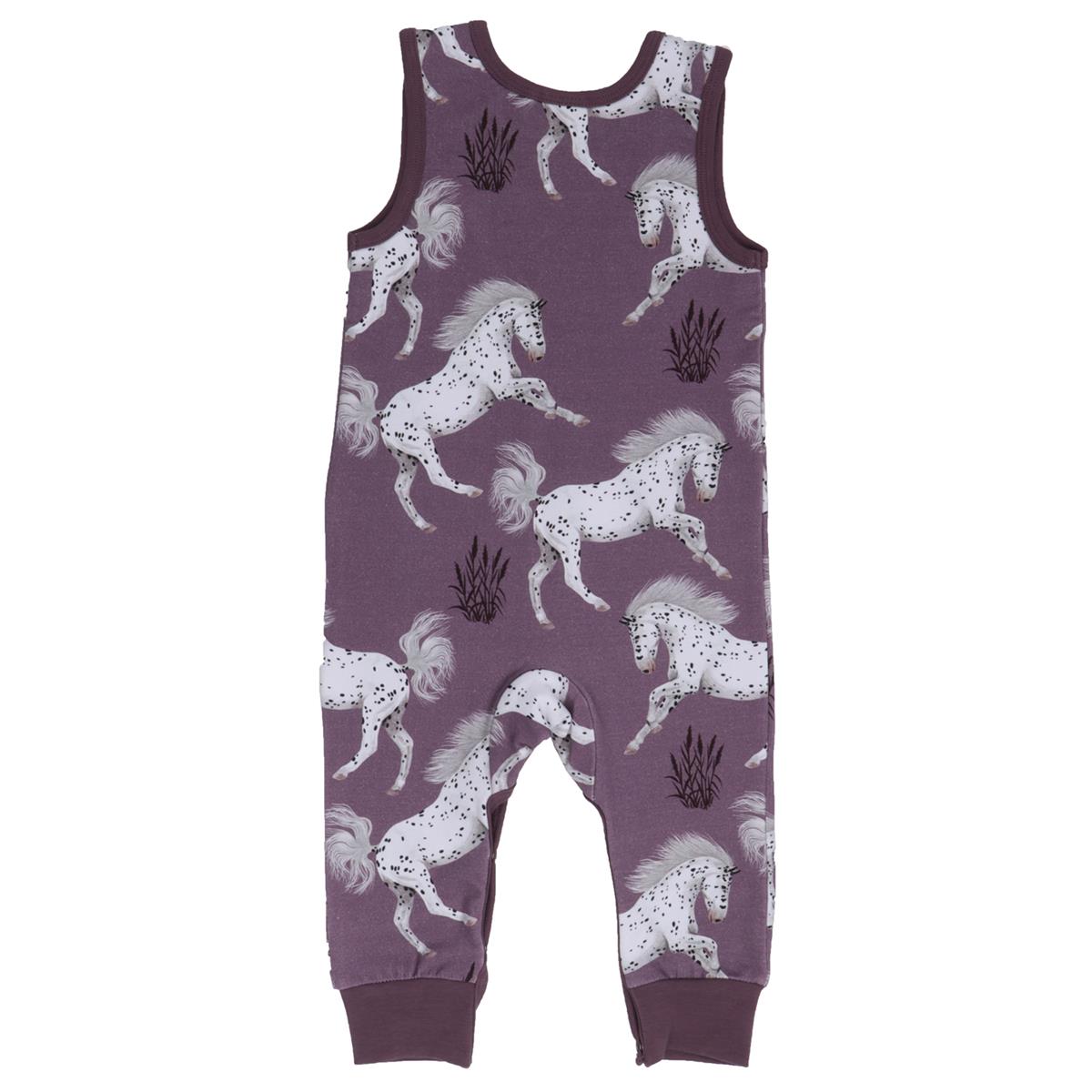 Sleeveless romper made of cotton (organic)