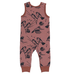 Sleeveless romper made of cotton (organic)