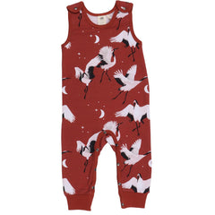 Sleeveless romper made of cotton (organic)