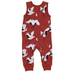 Sleeveless romper made of cotton (organic)