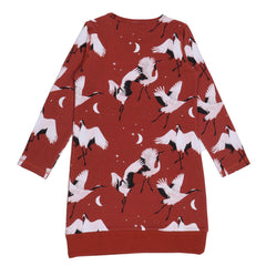 Robe sweat en coton (bio)