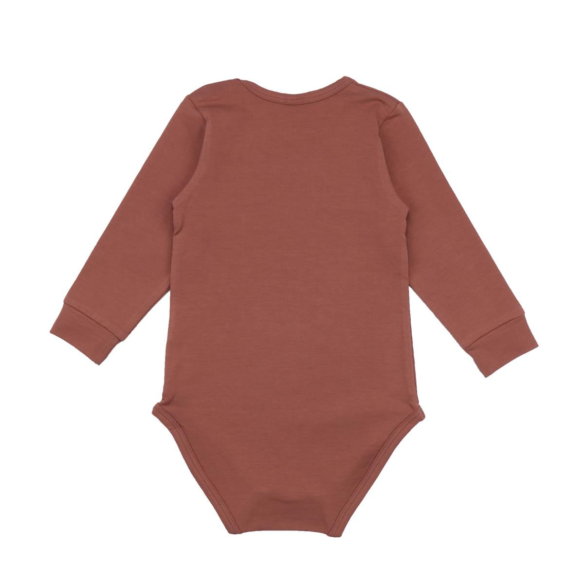 Long-sleeved body made of cotton (organic)