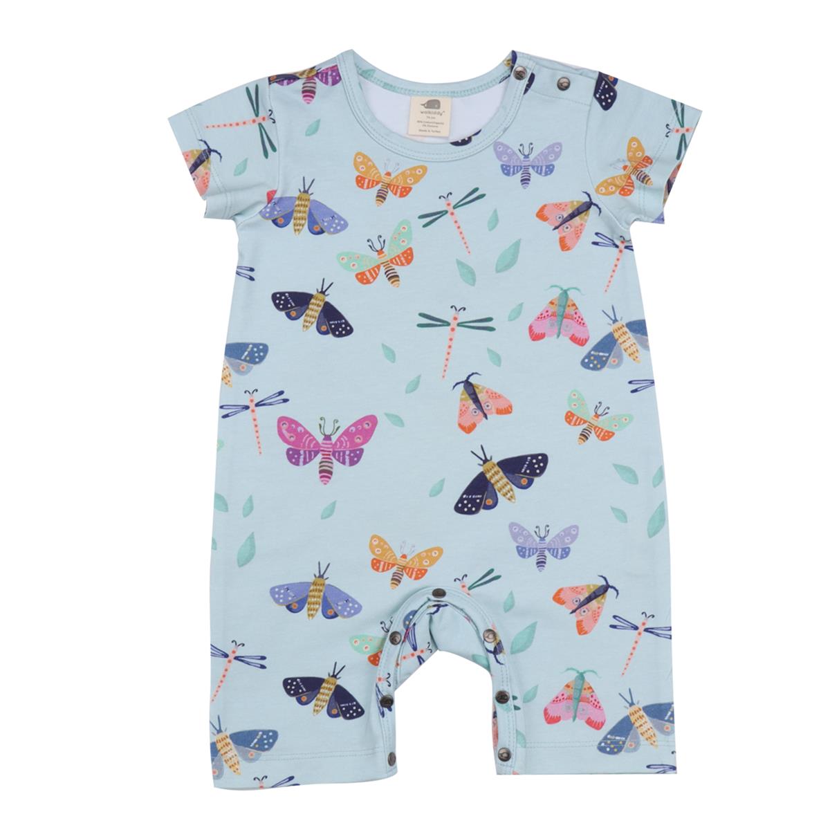 Colorful Butterflies - Baumwolle (Bio)