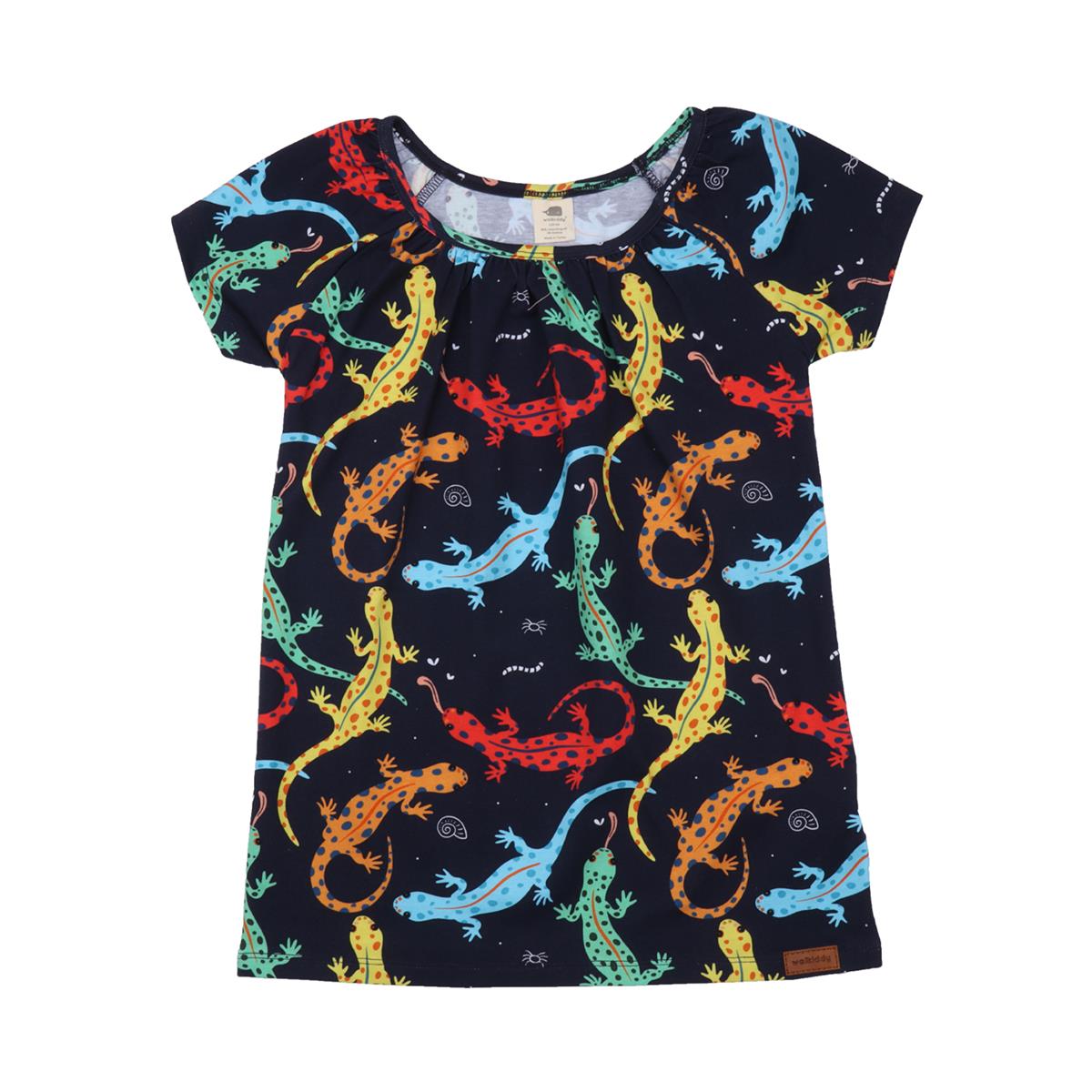 Colorful Salamanders - Baumwolle (Bio)