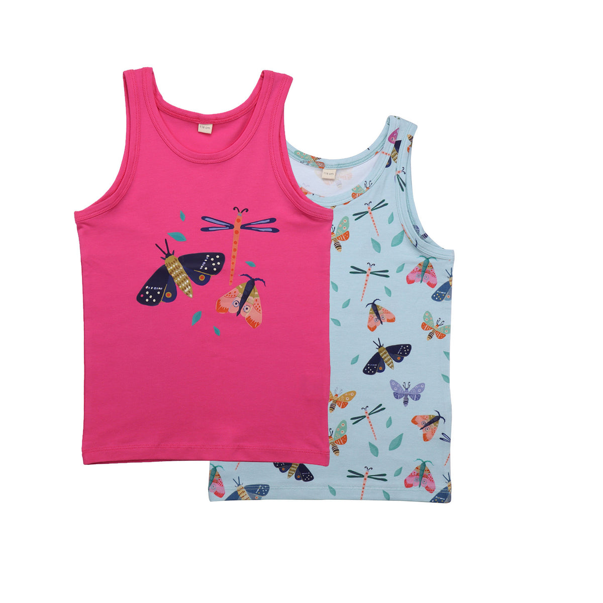 Colorful Butterflies - Baumwolle (Bio)