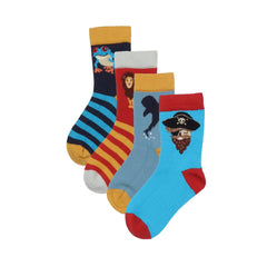 4 paires de chaussettes en coton (bio)