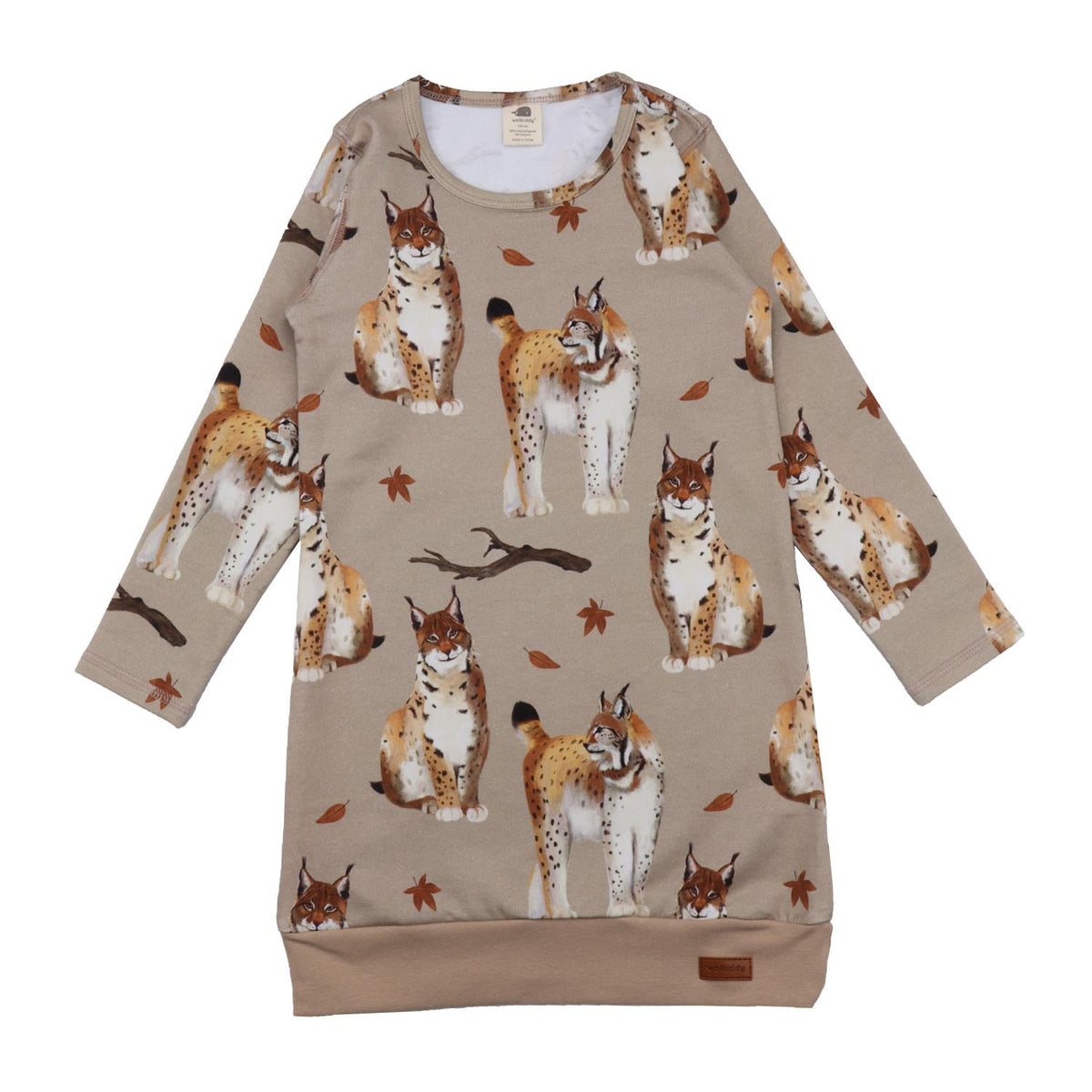 Robe sweat en coton (bio)