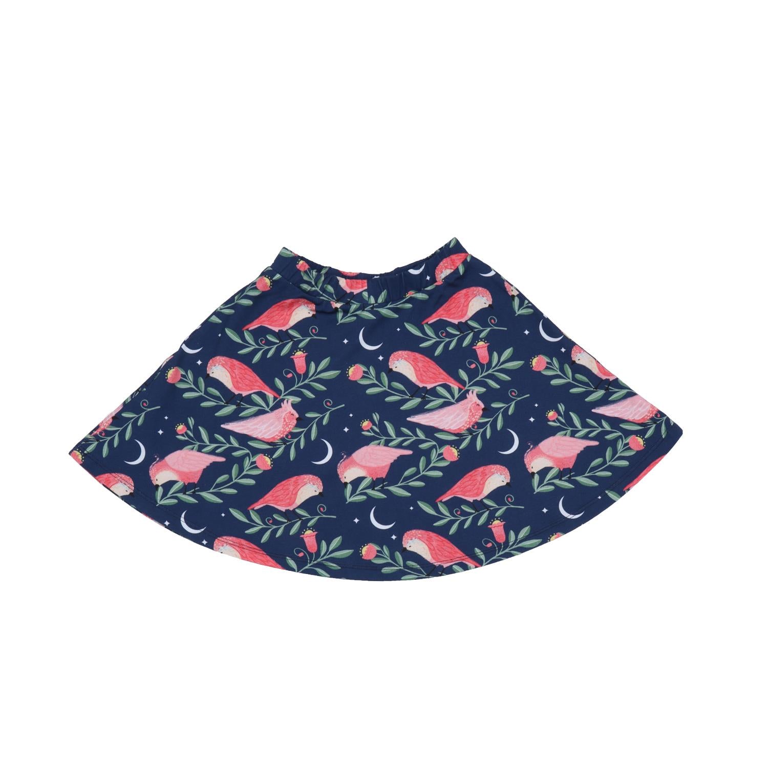 Pinky Birds - Cotton (Organic)