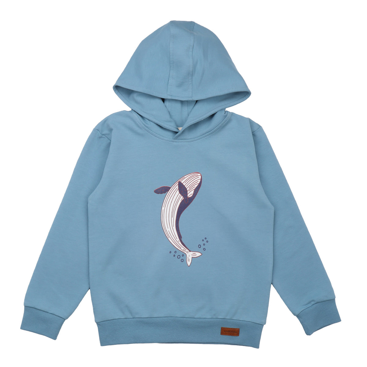 Ballenas y tortugas marinas - Sudadera con capucha