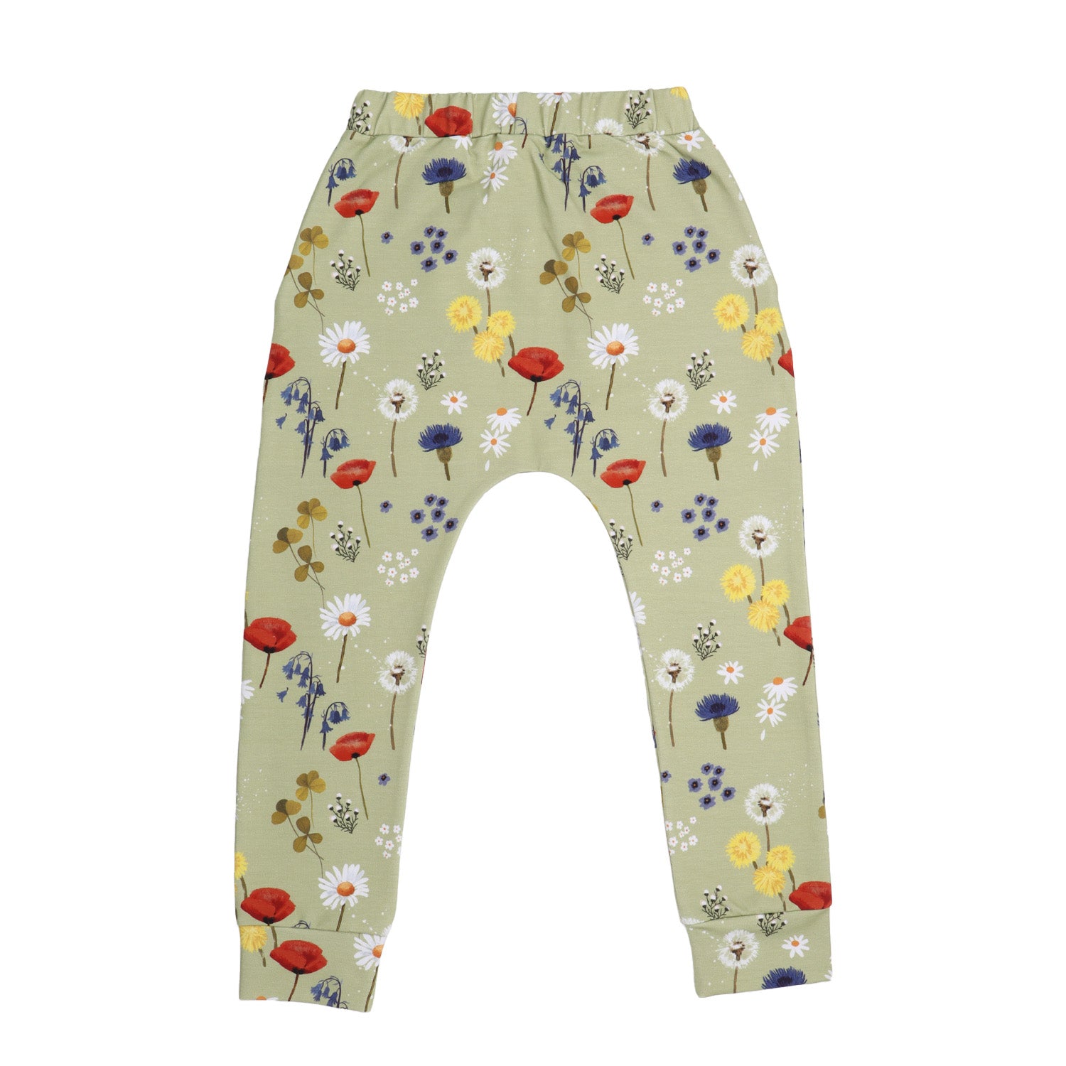 Wilde bloemen - wijde broek