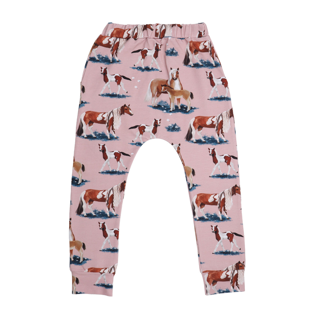 Kleine en grote paarden - wijde broek