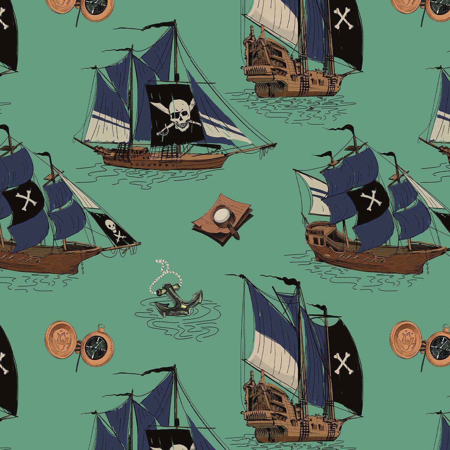 Piratenschepen - Wijde broek