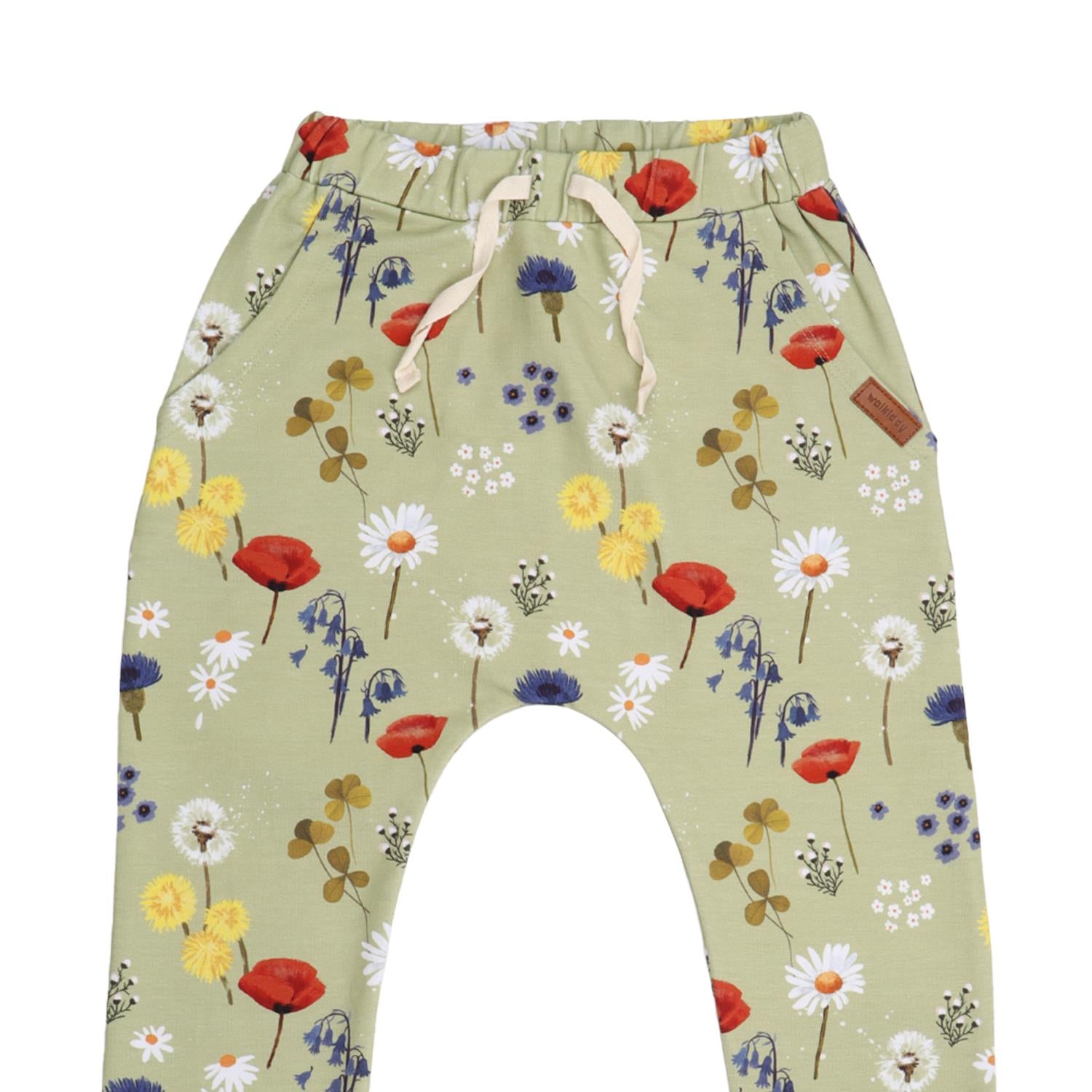 Wilde bloemen - wijde broek