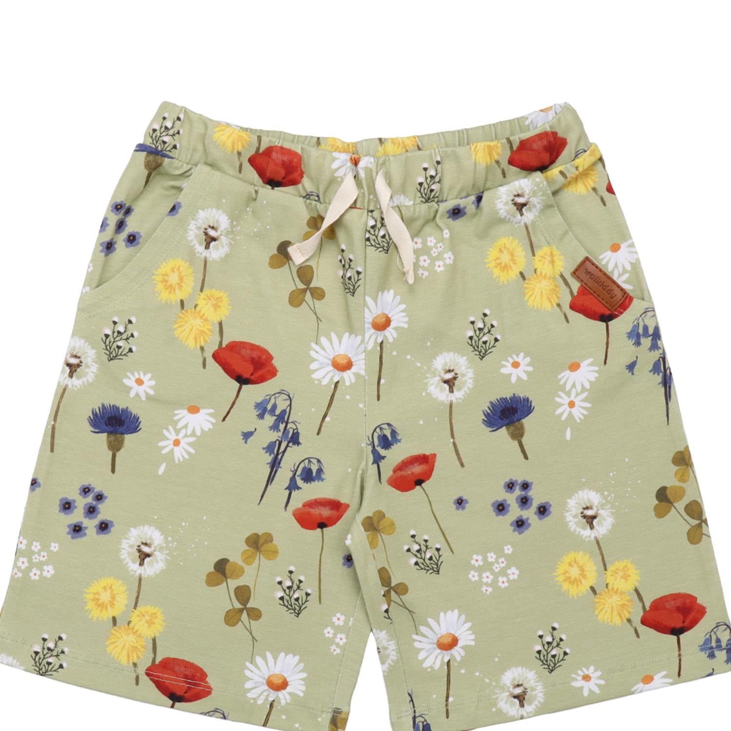 Wilde bloemen - korte broek