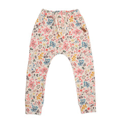 Mini Fleurs - Pantalon Baggy