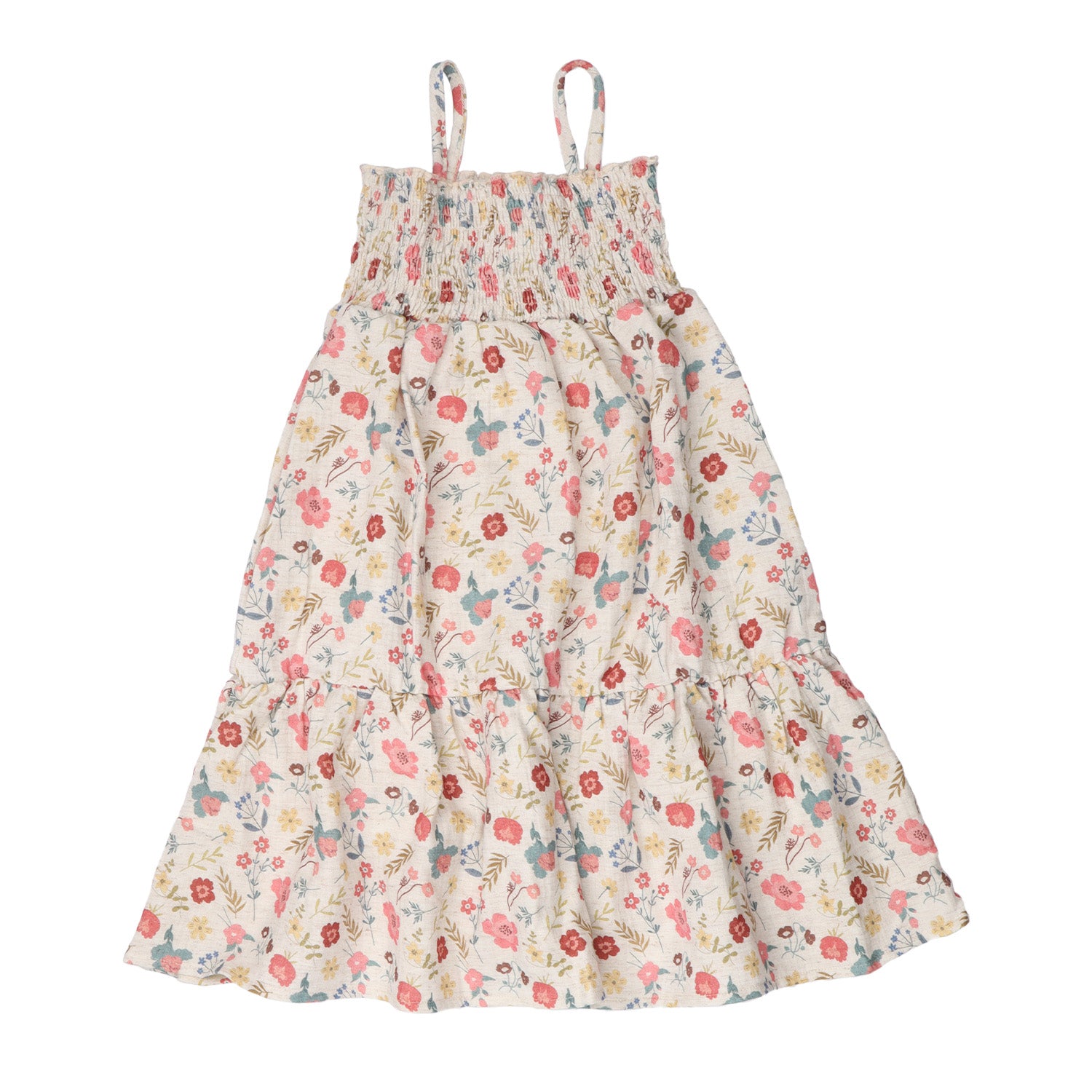 Flowers & Leaves - Strap Dress