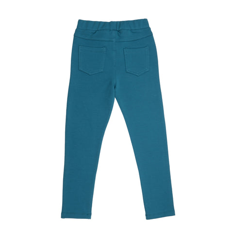 Blue Coral-Sweat Leggings