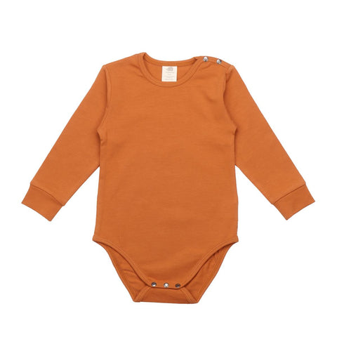 Langarm Body aus Baumwolle (Bio)