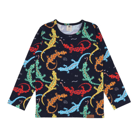 Colorful Salamanders - Baumwolle (Bio)