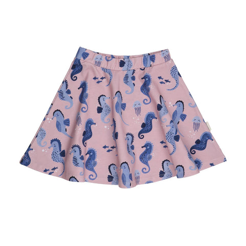 Blue Seahorses-Skirt