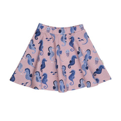 Blue Seahorses-Skirt
