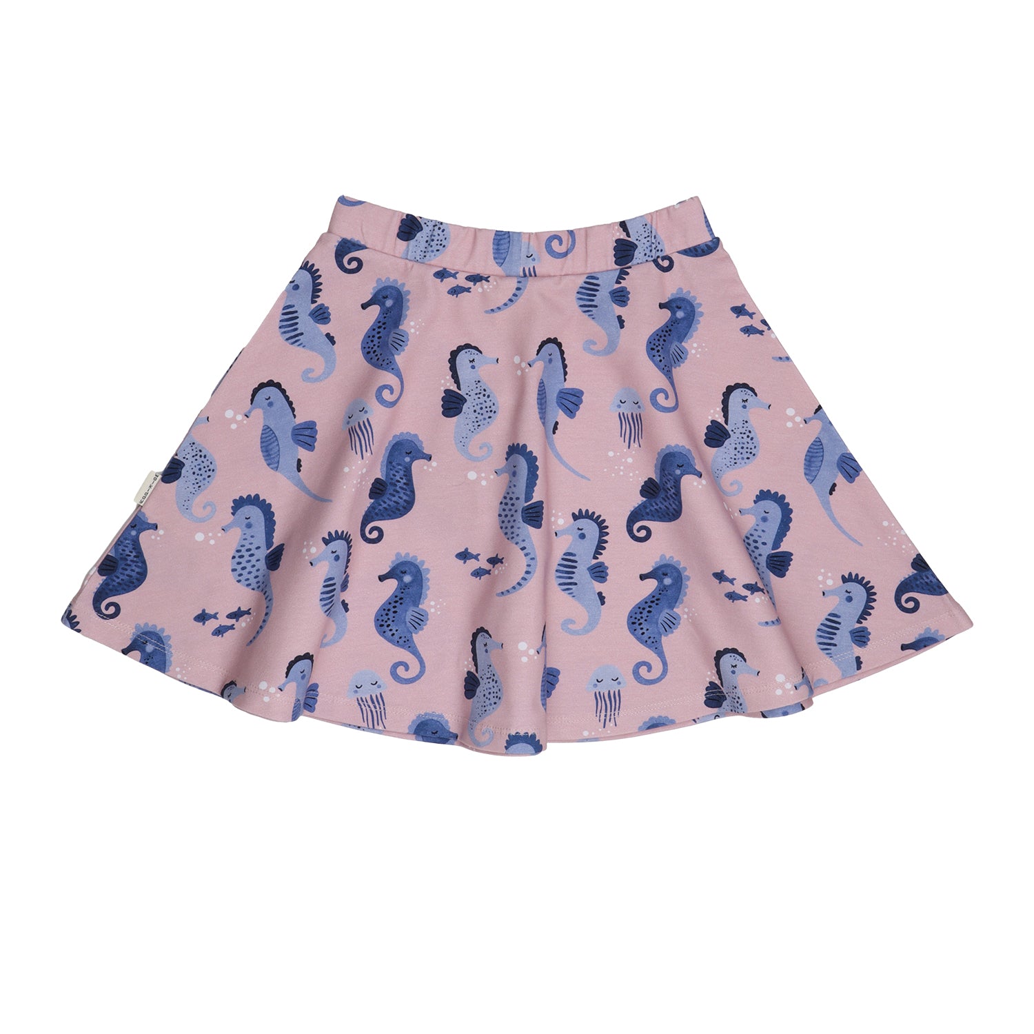Blue Seahorses Skirt