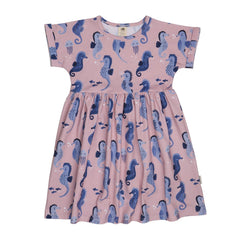 Blue Seahorses-Dress