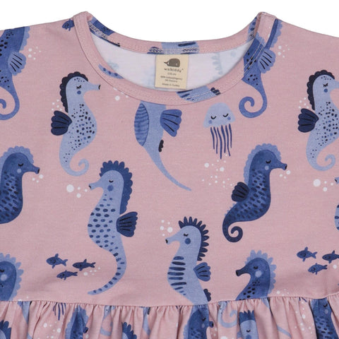 Blue Seahorses-Dress