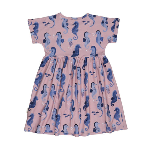 Blue Seahorses-Dress