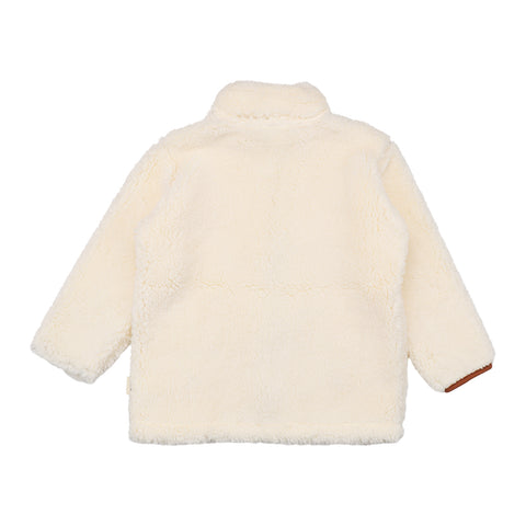 Cream Fleece-Fleece Jacket