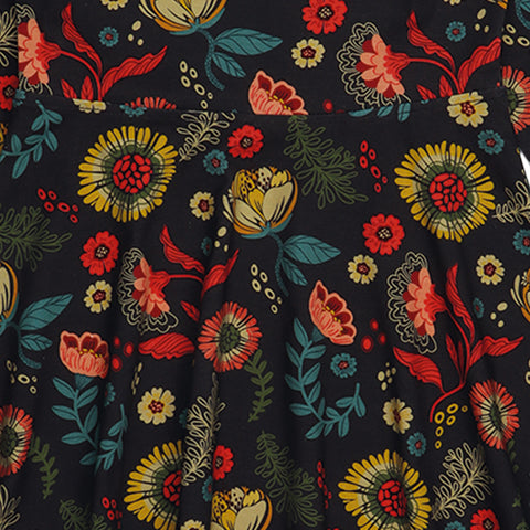 Cheerful Flowers-Dress 98