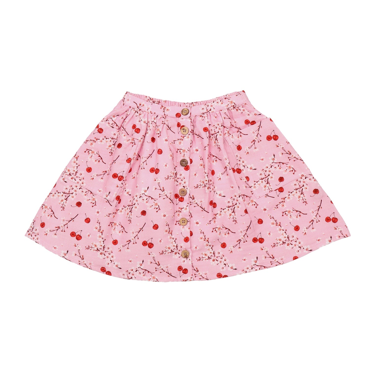 Cherries and Blossoms-Skirt