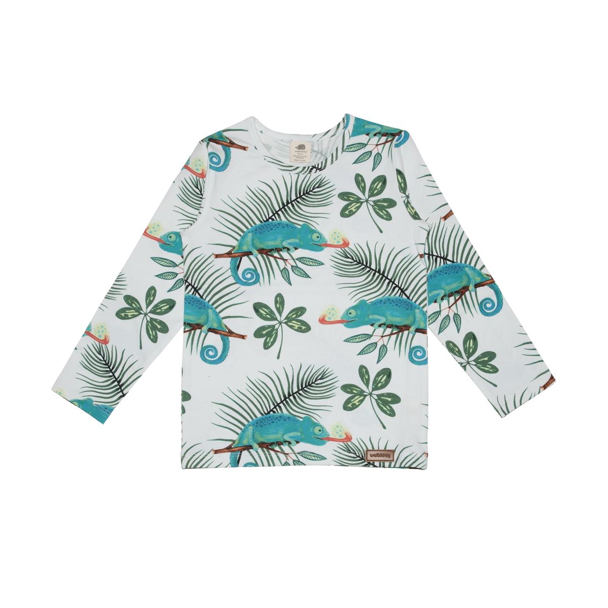 Camisa de manga comprida confeccionada em algodão (orgânico)
