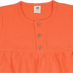 Coral Bloom-Dress