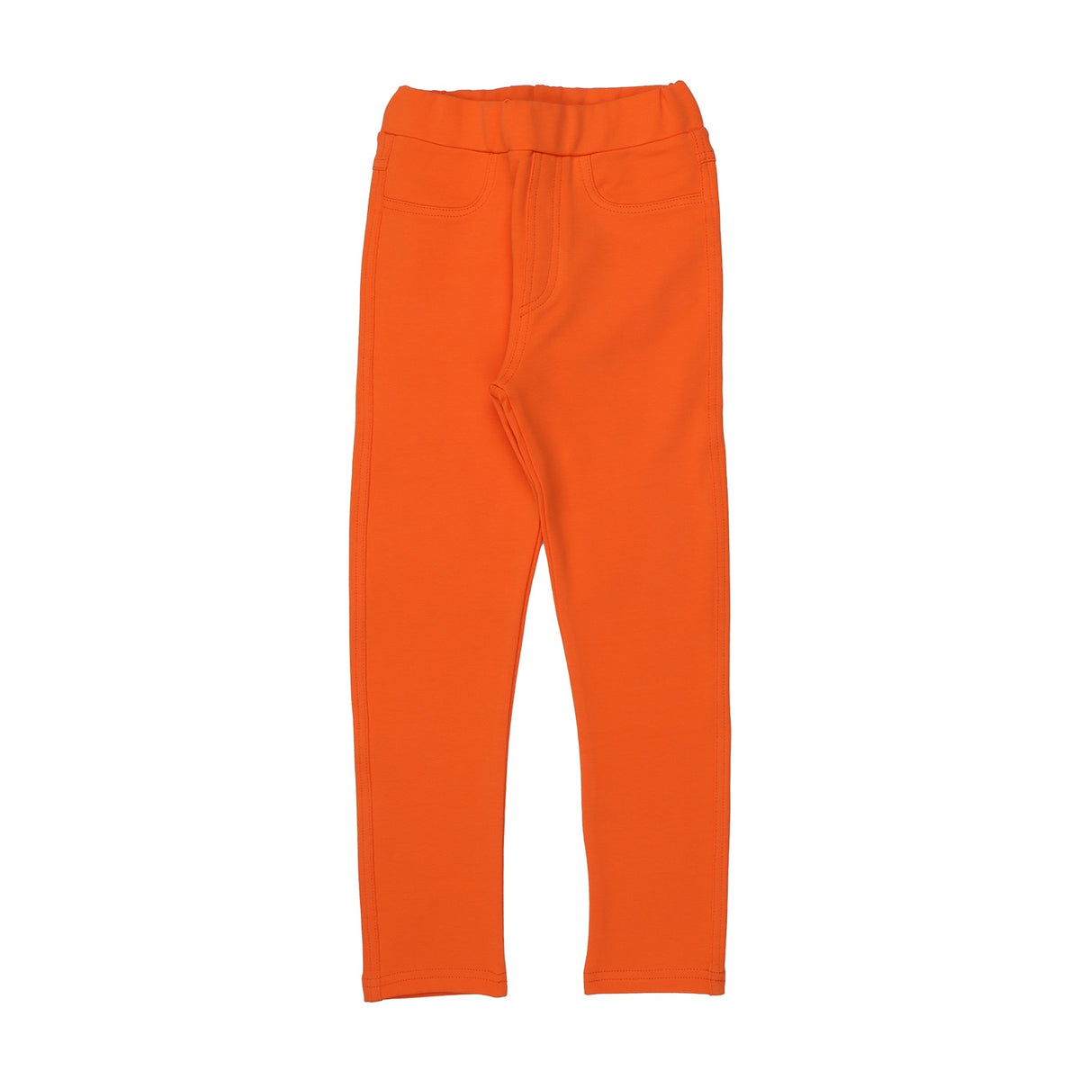 Cadmium Orange Sweat Leggings