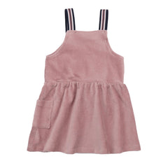 Corduroy Pink - Pinafore Dress