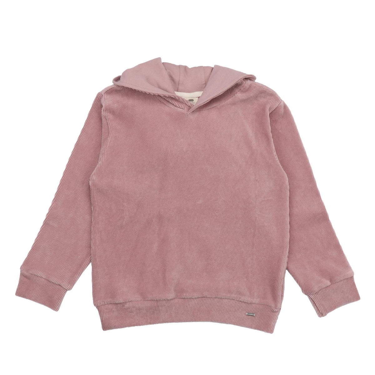 Corduroy Pink Hoodie