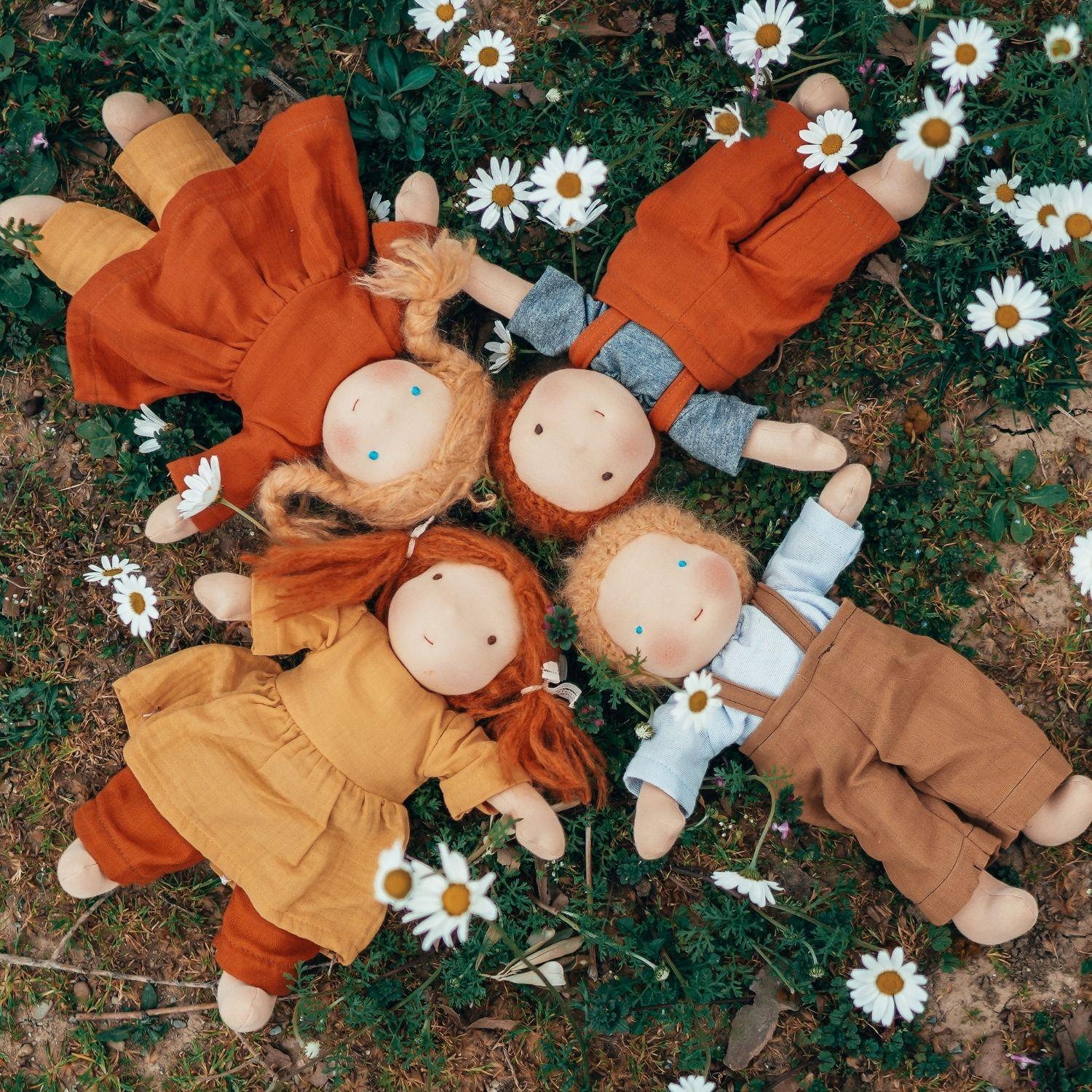 Tio Waldorf art puppe stoffpuppe montessori