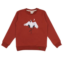 Pullover sweatshirt made of cotton (organic)